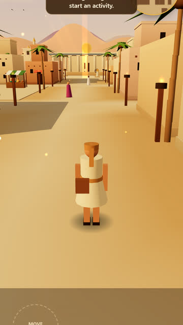 Screenshot of the Velorra: Sun River City app template