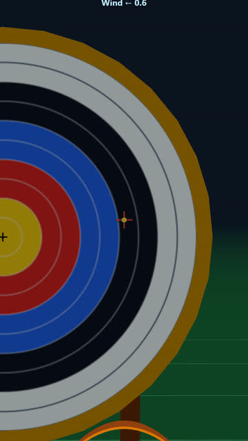 Screenshot of the 3D Archery game