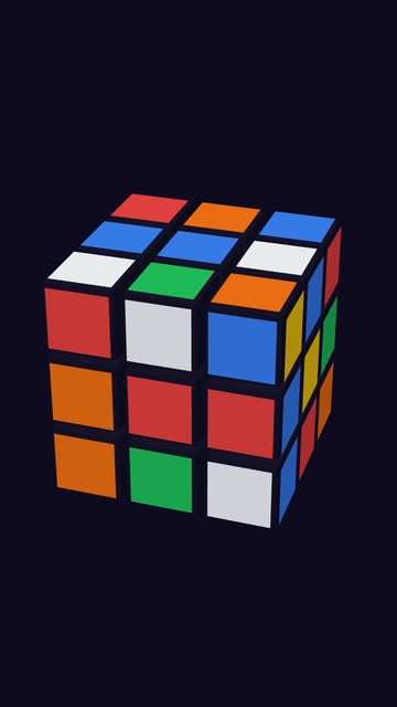 Screenshot of the 3D Cube Puzzle game