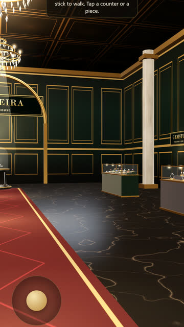Screenshot of the 3D Jewellery Store app template