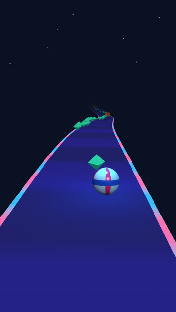 Screenshot of the 3D Marble Race game