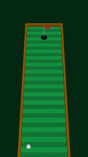 Screenshot of the 3D Mini Golf game