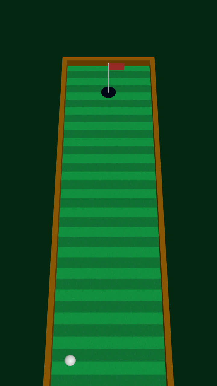 Screenshot of the 3D Mini Golf game