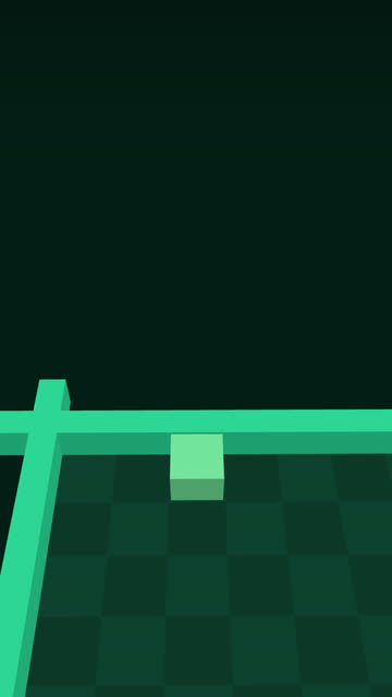 Screenshot of the 3D Snake game