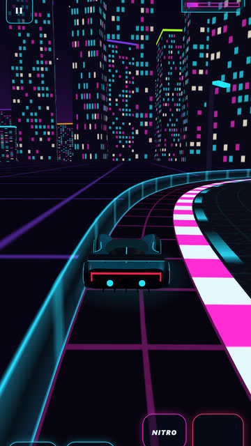 Screenshot of the Supercar Race game
