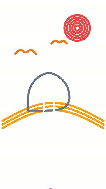 Screenshot of the Drawing Pad app template